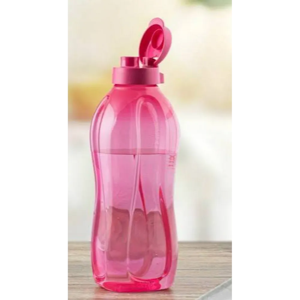 Tupperware TUMBLER Flip Pour SPOUT Water Juice Pink