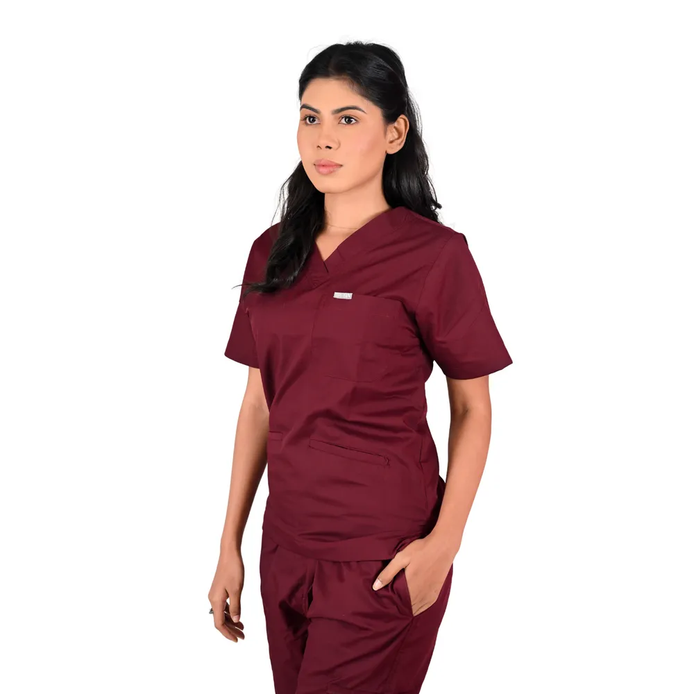 Dress A Med Women's Classic 8 Pocket Uniform Scrubs
